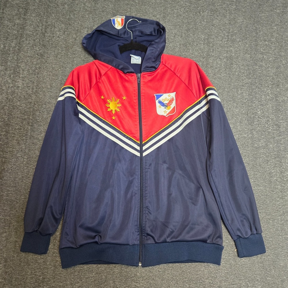 Dibuho Philippines Sportswear Warm Up Sweater Jacket Full Zip Boys‎ Size XL